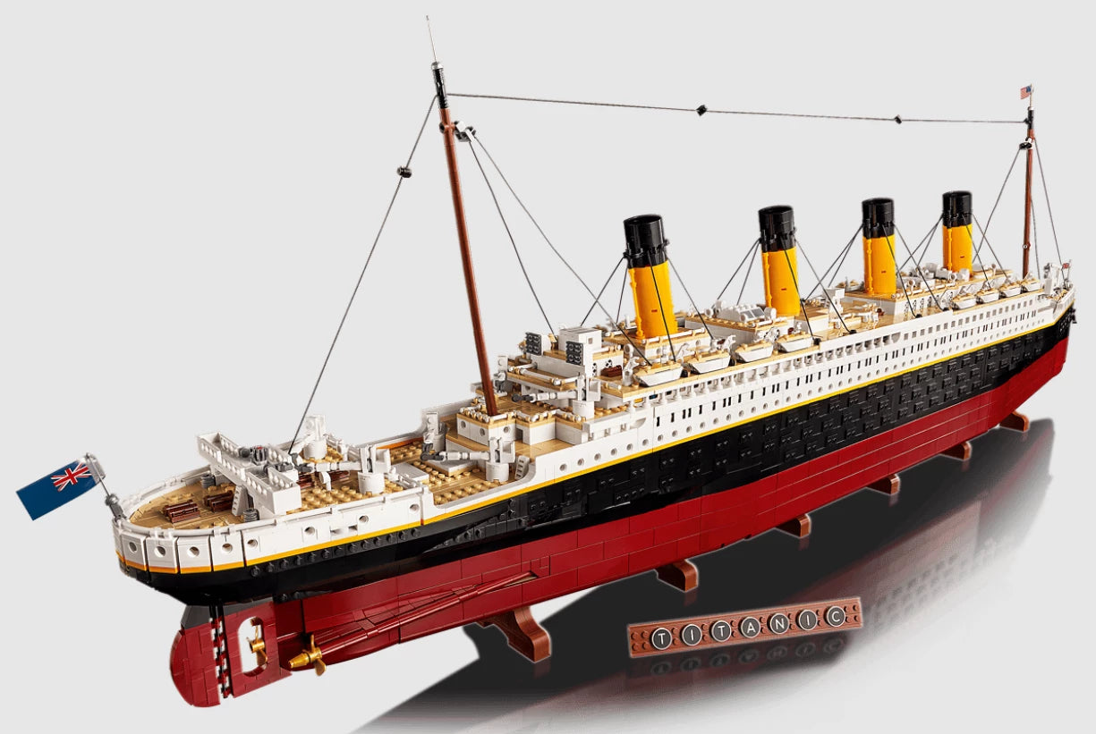 Titanic Ship Building Set 10294 – 9090 PCS LED Cruise Liner Model | Ultimate Collector Display Brick Set
