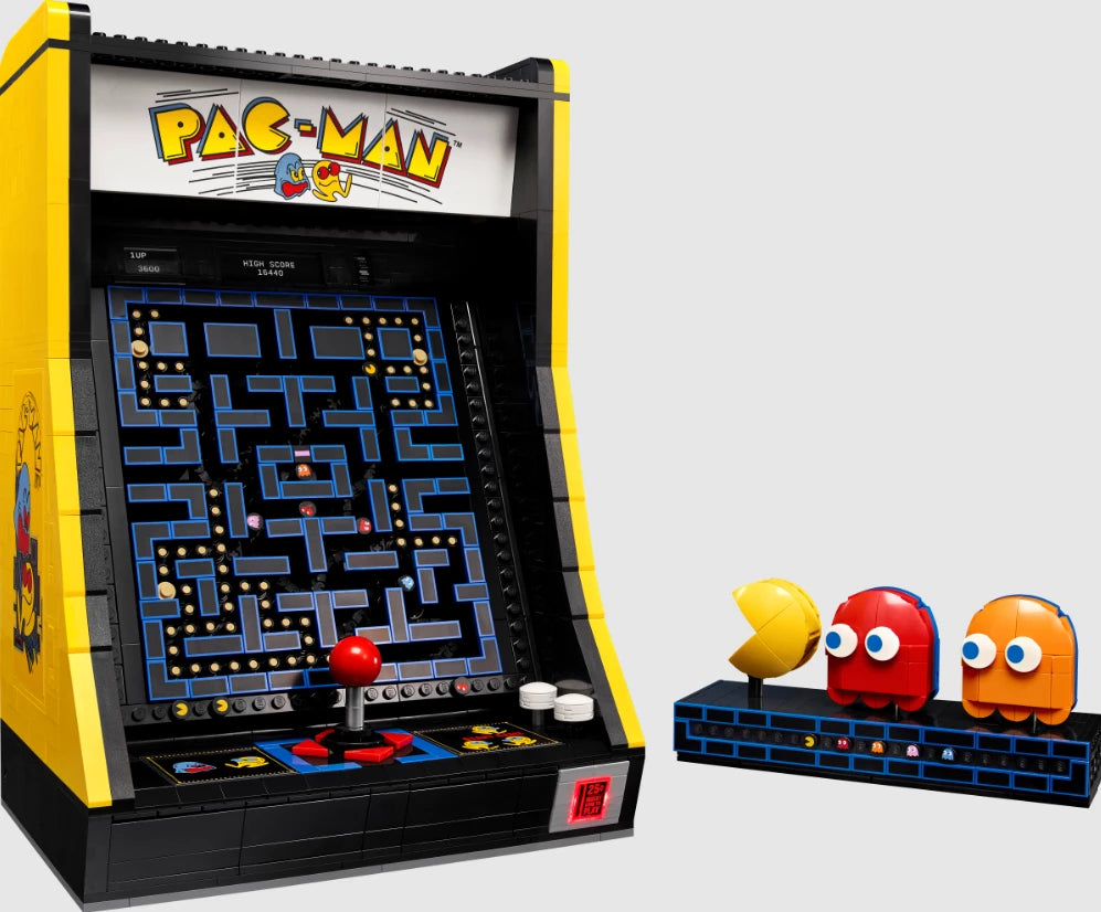 Pac-Man Arcade Machine 10323 | 2651 PCS Building Blocks Set | Retro Game