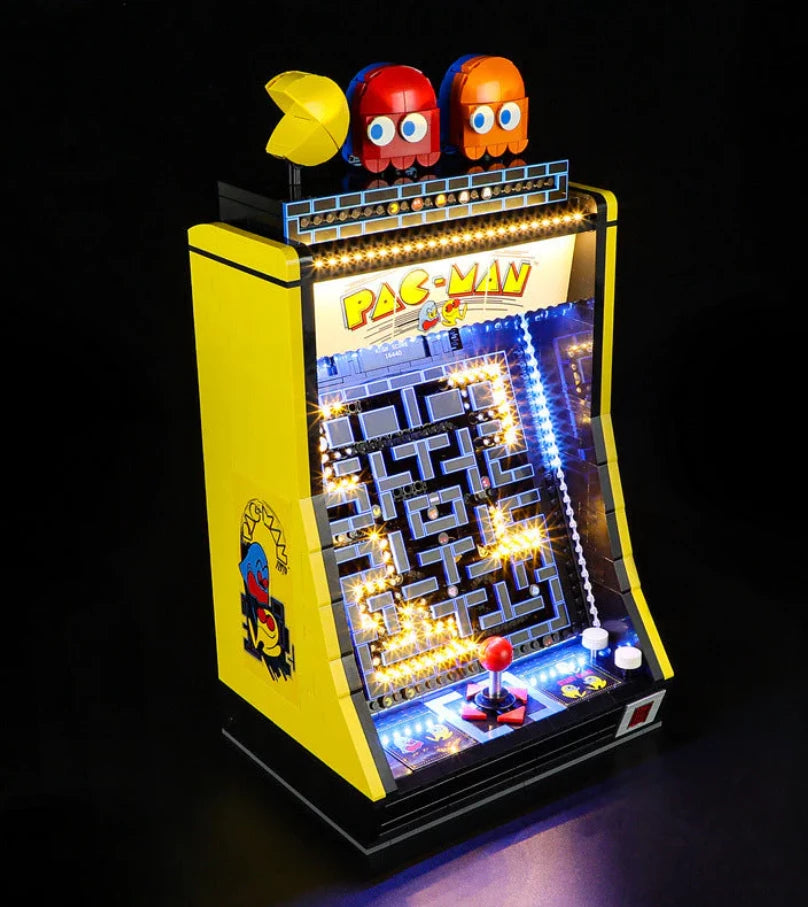 Pac-Man Arcade Machine 10323 | 2651 PCS Building Blocks Set | Retro Game