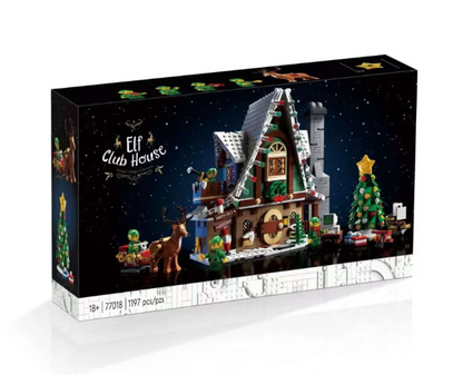 Elf Club House 10275 – 1197 PCS Adult Collector Building Set | Premium Holiday Display Model