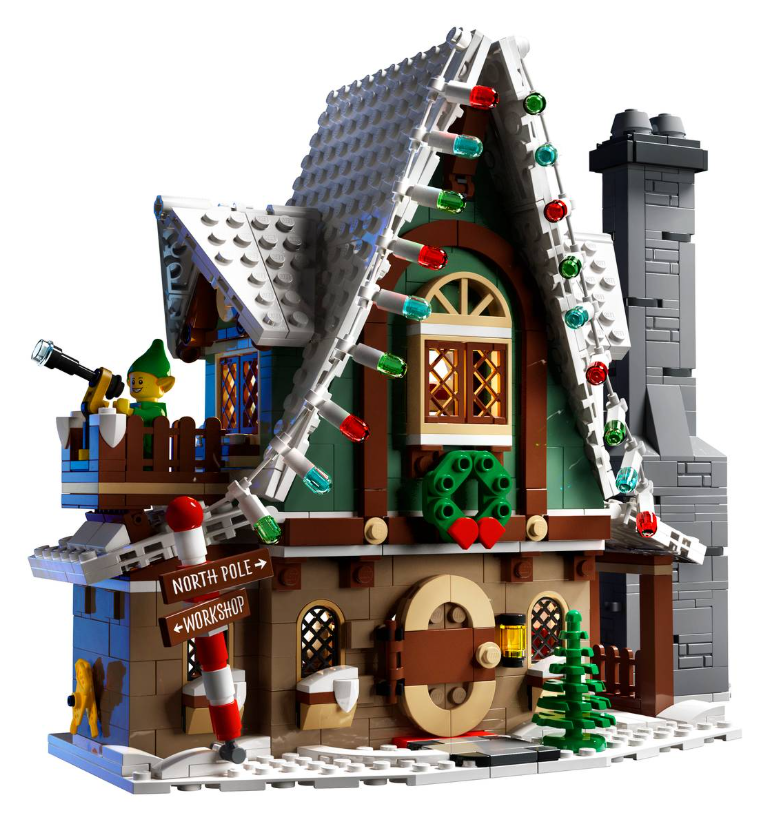 Elf Club House 10275 – 1197 PCS Adult Collector Building Set | Premium Holiday Display Model