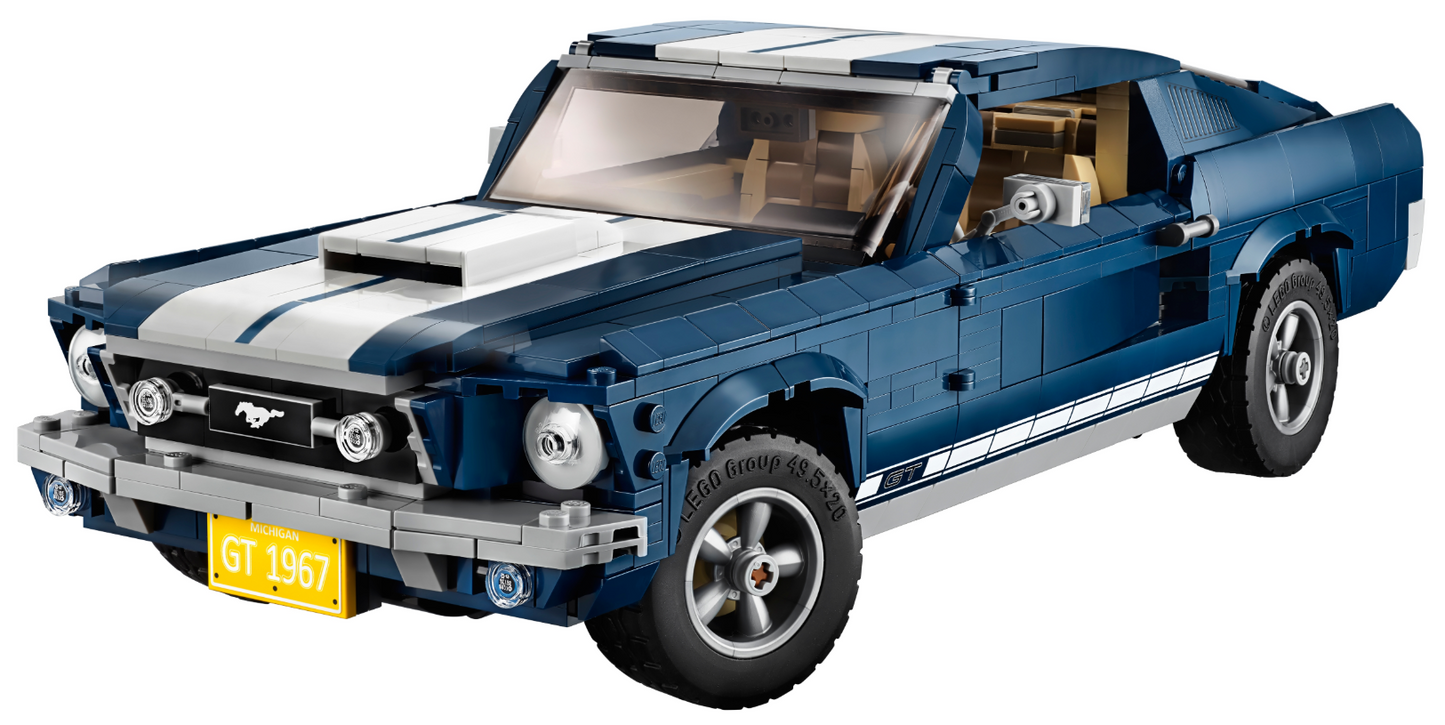 Ford Mustang 10256 MOC Building Set – 1471 PCS Collector Display Model | Premium Building Bricks
