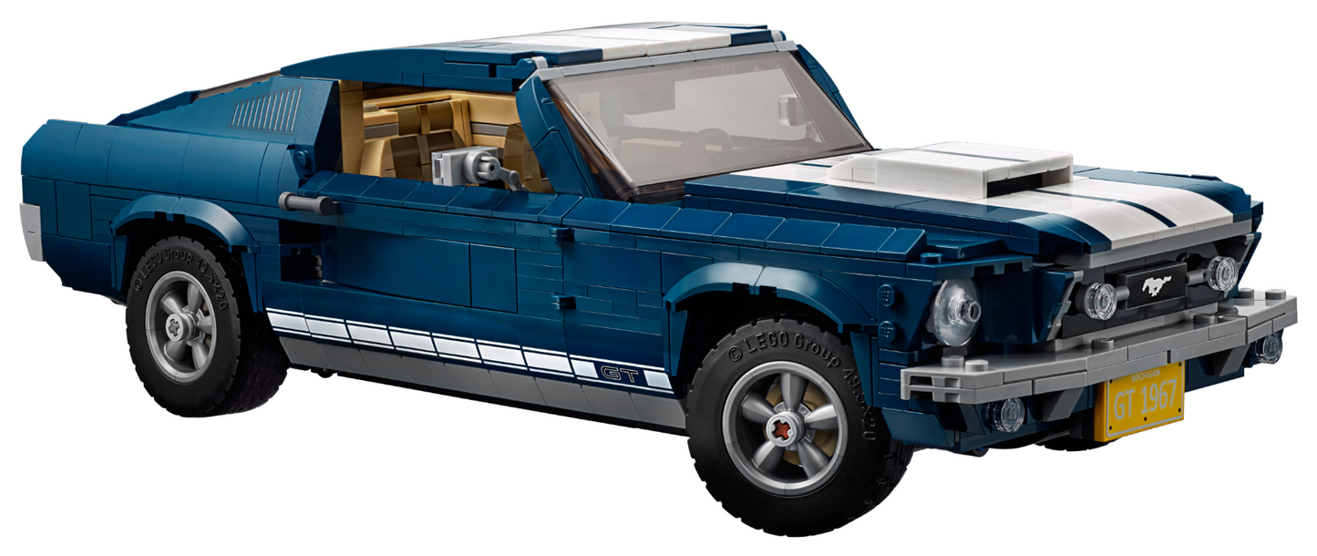 Ford Mustang 10256 MOC Building Set – 1471 PCS Collector Display Model | Premium Building Bricks