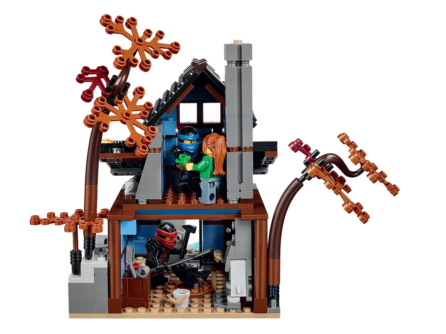 Temple of Airjitzu Building Set 70751 – 2028 PCS Martial Arts Temple Model | Premium Display Brick Set