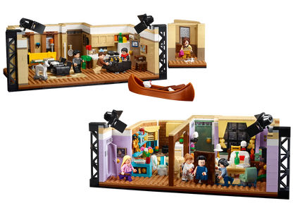 Monica's Apartment Friends TV 66333 — 2048PCS LEGO-Compatible Building Blocks | Modular Collector Set