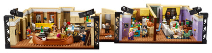 Monica's Apartment Friends TV 66333 — 2048PCS LEGO-Compatible Building Blocks | Modular Collector Set