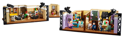 Monica's Apartment Friends TV 66333 — 2048PCS LEGO-Compatible Building Blocks | Modular Collector Set
