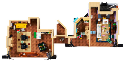 Monica's Apartment Friends TV 66333 — 2048PCS LEGO-Compatible Building Blocks | Modular Collector Set