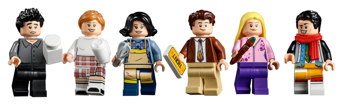 Monica's Apartment Friends TV 66333 — 2048PCS LEGO-Compatible Building Blocks | Modular Collector Set
