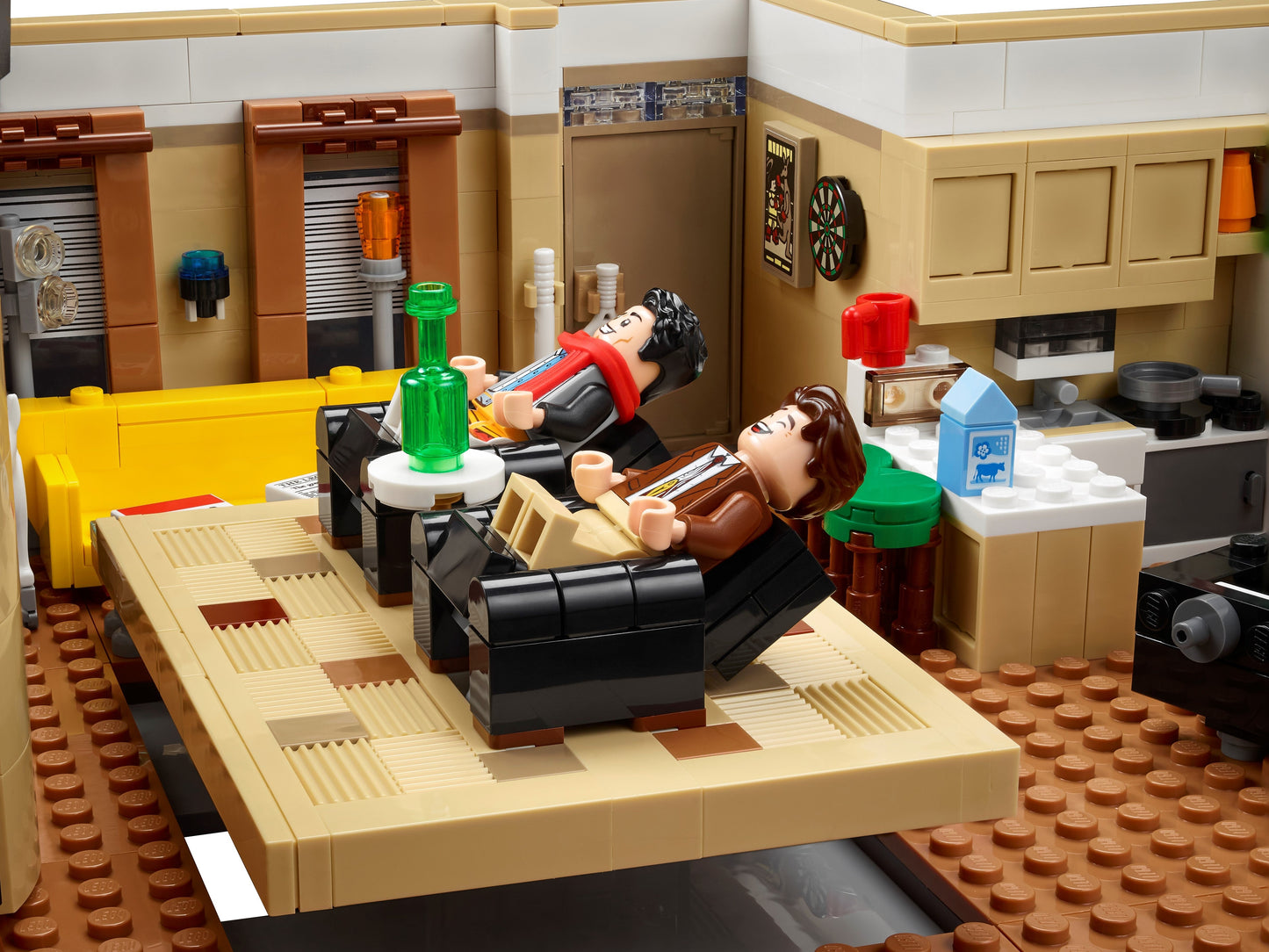 Monica's Apartment Friends TV 66333 — 2048PCS LEGO-Compatible Building Blocks | Modular Collector Set