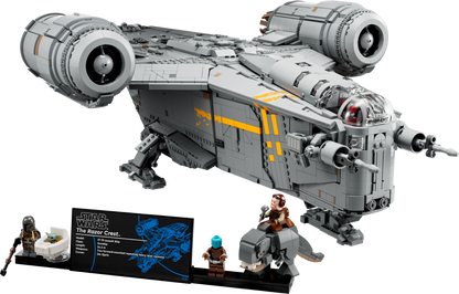 The Razor Crest 75331 MOC Building Set – 6187 PCS Premium Collector Display Model | Star Wars Compatible Bricks