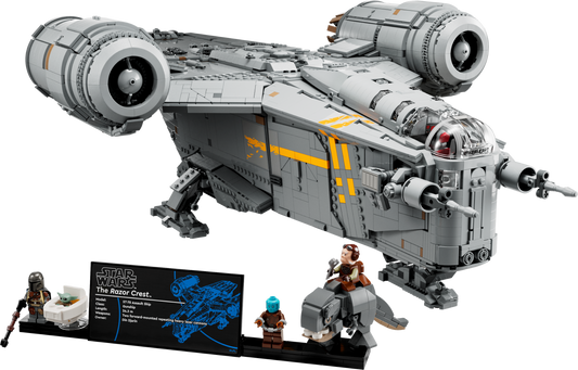 The Razor Crest 75331 MOC Building Set – 6187 PCS Premium Collector Display Model | Star Wars Compatible Bricks