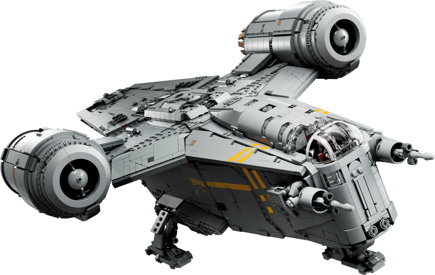 The Razor Crest 75331 MOC Building Set – 6187 PCS Premium Collector Display Model | Star Wars Compatible Bricks
