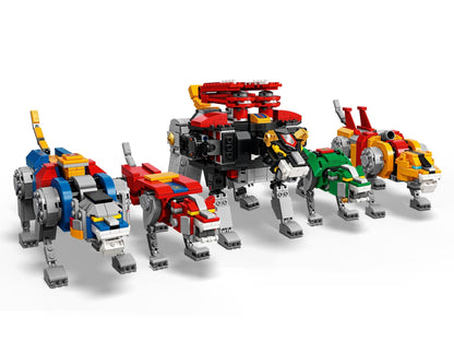 Voltron Defender of the Universe 21311 — 2321PCS LEGO-Compatible Building Blocks | Robot Mech Collector Set