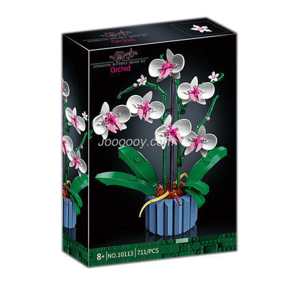 Orchid building block set – finished model