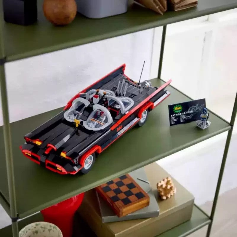 Another product photo of the completed Batmobile build