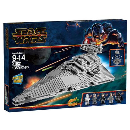 Star Destroyer brick model in an additional gallery view
