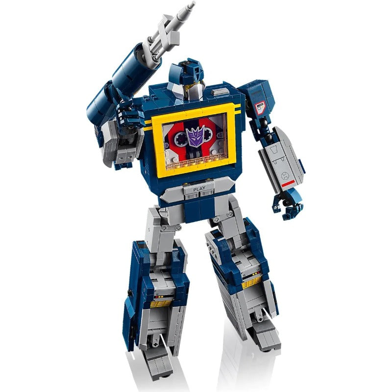 Built robot brick model shown from another angle