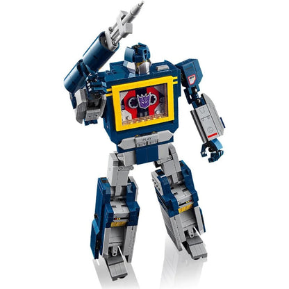Built robot brick model shown from another angle