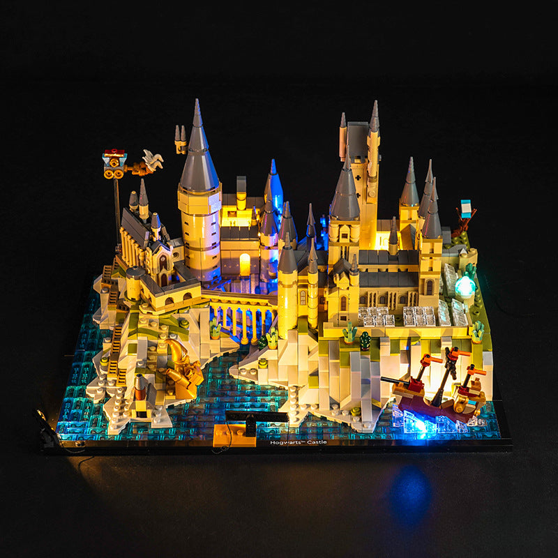 LED lighting kit option for the 2660-piece castle set