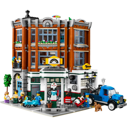 Corner Garage modular building block model