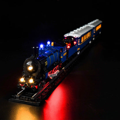 Gallery photo of the 2540-piece train building set