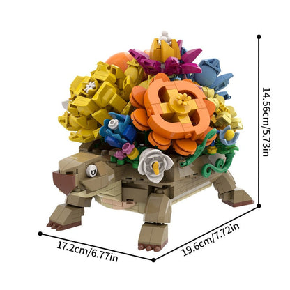 Further detail shot of the turtle model