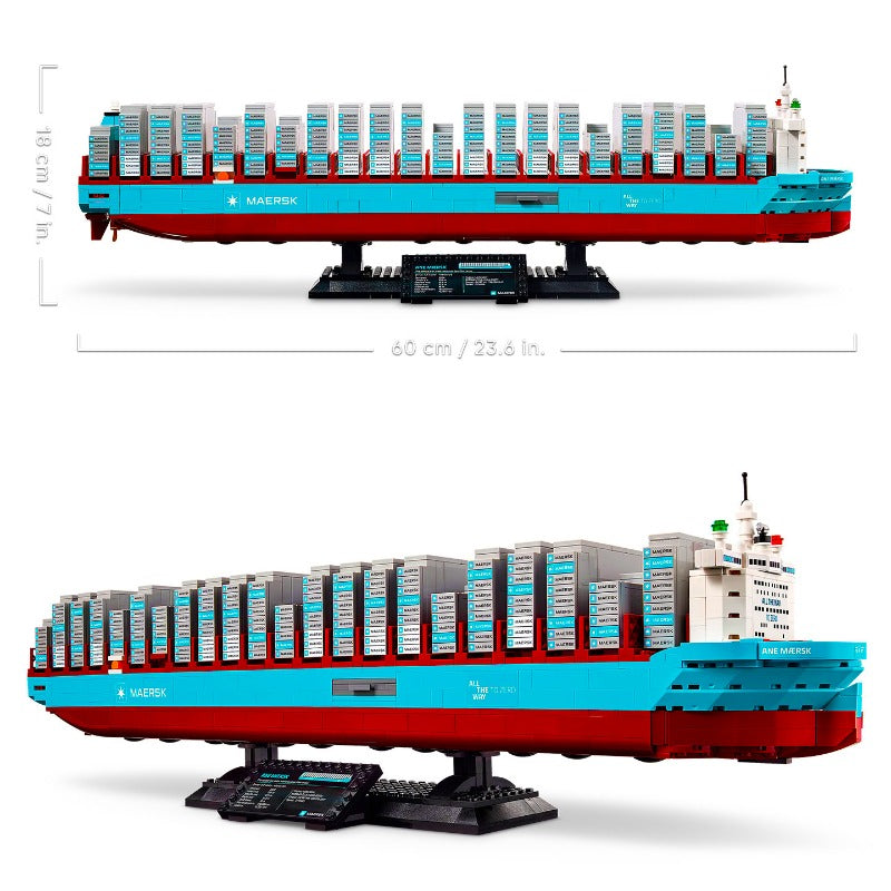 Additional product photo of the 1516-piece ship model