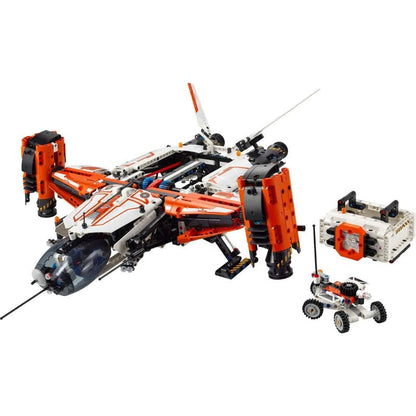 VTOL cargo spaceship building block model full display