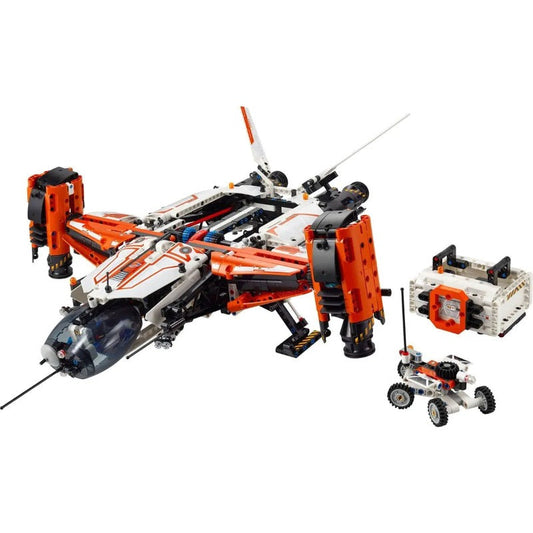 VTOL cargo spaceship building block model full display