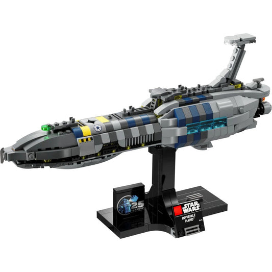 Front view of the command cruiser starship building block model