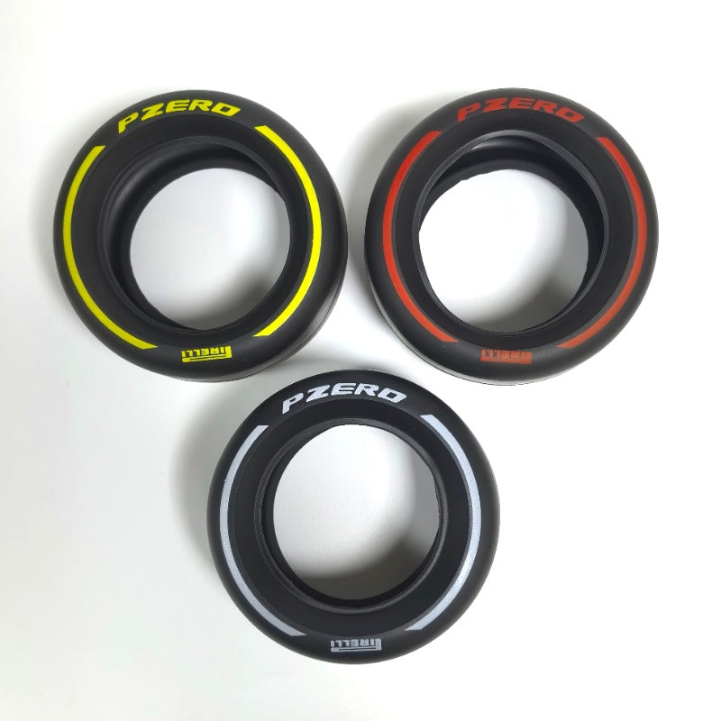 Formula 1 build wheel detail close-up