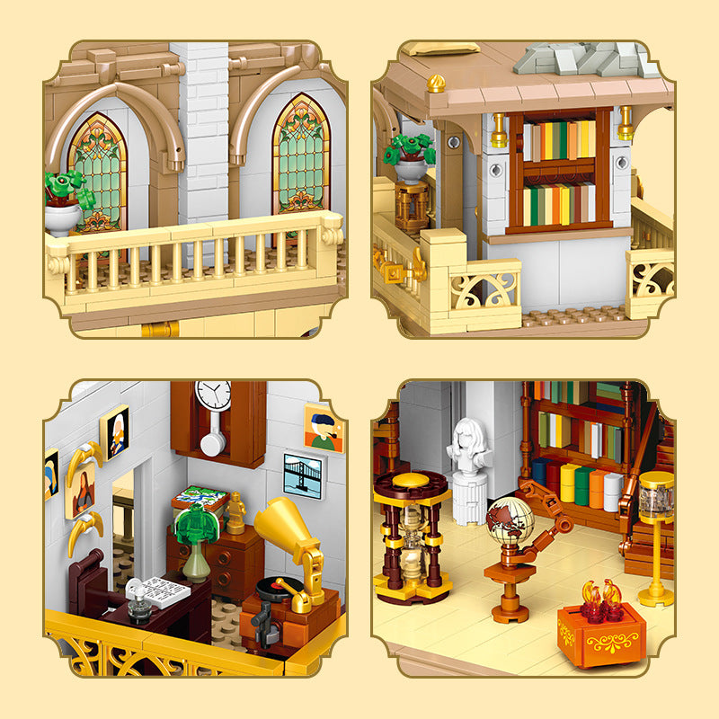 European Architecture Bookstore Building Block Set – 3028 PCS – detail view 3