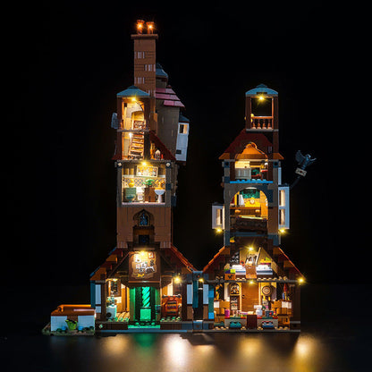 Additional angle of the assembled collector-style display model