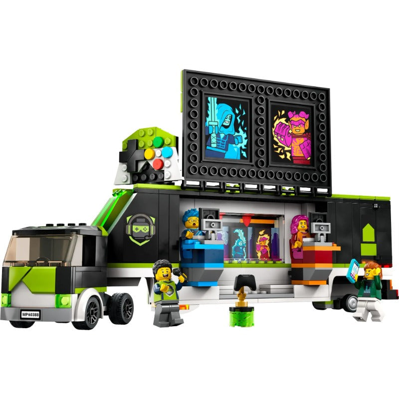 Gaming Tournament Truck building block set detail view 1