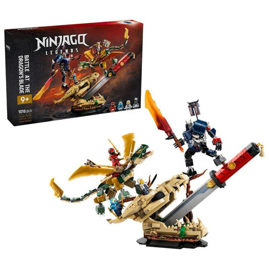 Battle at the Dragon's Blade 1016-piece dragon building block set