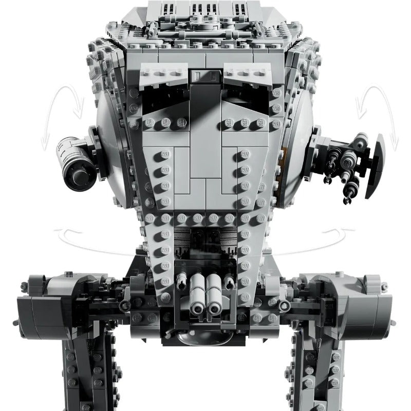 AT-ST building block model, assembled model