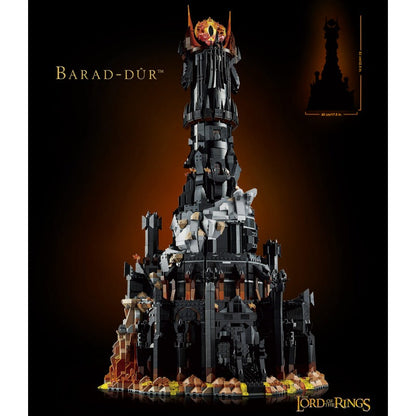 Additional display view of the fantasy tower set