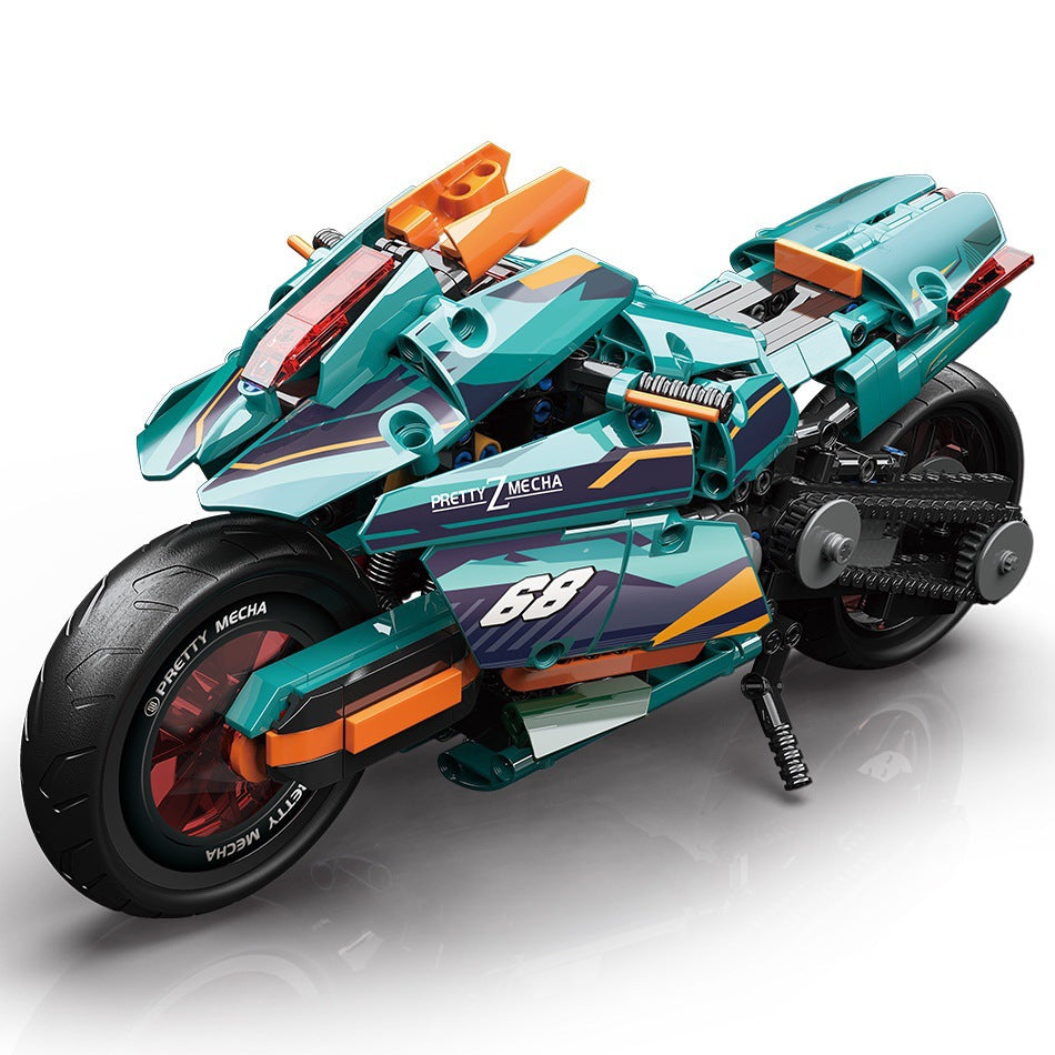 Additional gallery view of the cyber motorcycle set
