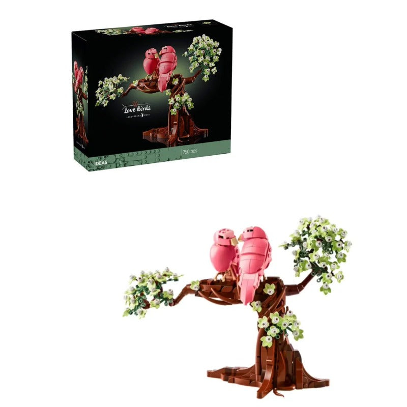 Love Birds bird building block set main product image