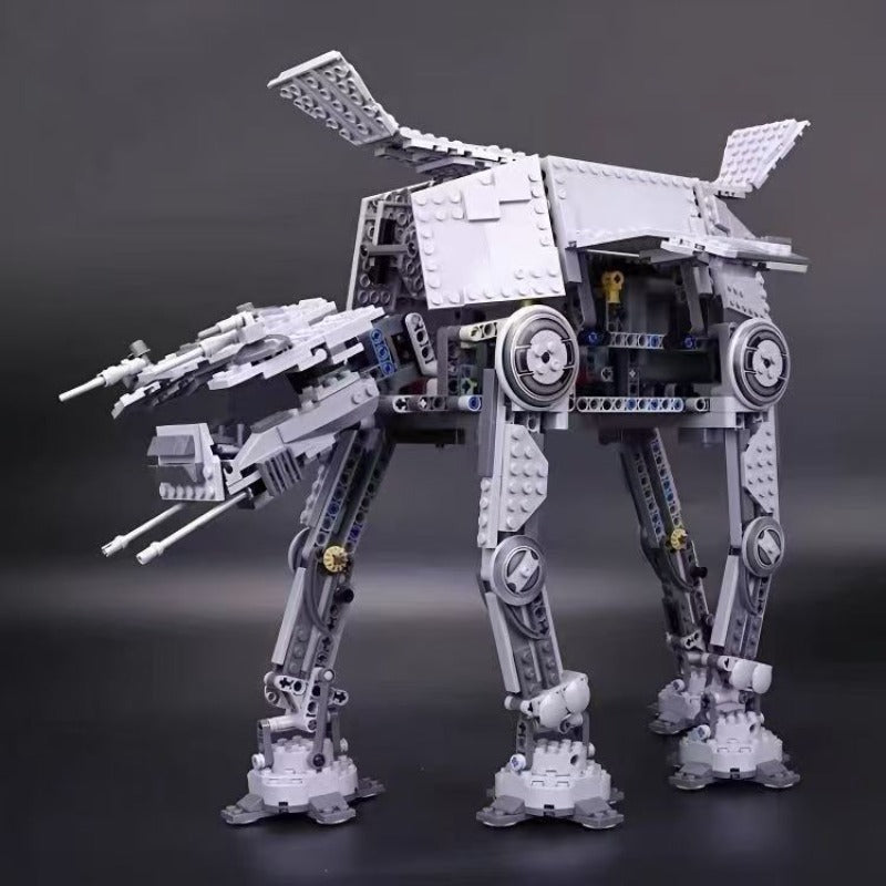 Close-up detail of the AT-AT walker legs and body