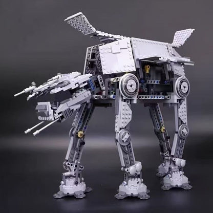 Close-up detail of the AT-AT walker legs and body