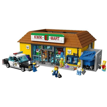 The Simpsons House 71006 (2523 PCS) + KWIK-E-MART 71016 (2218 PCS) Building Set Bundle | Premium Cartoon Collector Brick Kit