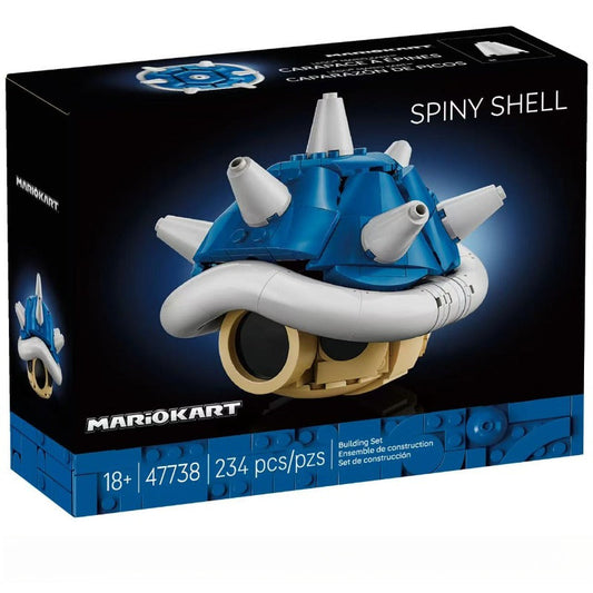 Spiny Shell game-themed building block set with 234 pieces