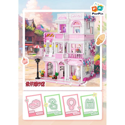 Wedding Dress Parlor Micro Brick Building Set – 1004 PCS – detail view 2