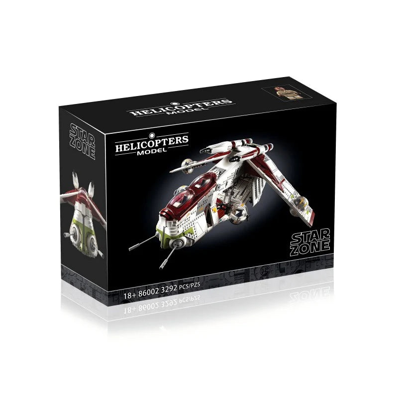 Republic Gunship Clone Wars — 1224PCS LEGO-Compatible Building Blocks