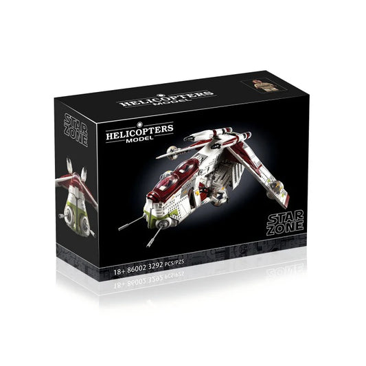 Republic Gunship Clone Wars — 1224PCS LEGO-Compatible Building Blocks