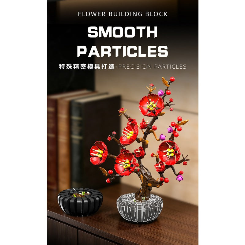 Botanical brick model stem and leaves gallery view 6