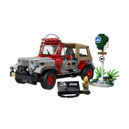 Engine bay detail on the safari jeep model
