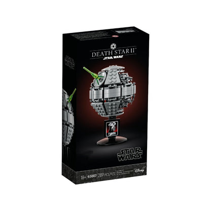 Additional view of the Death Star II brick model